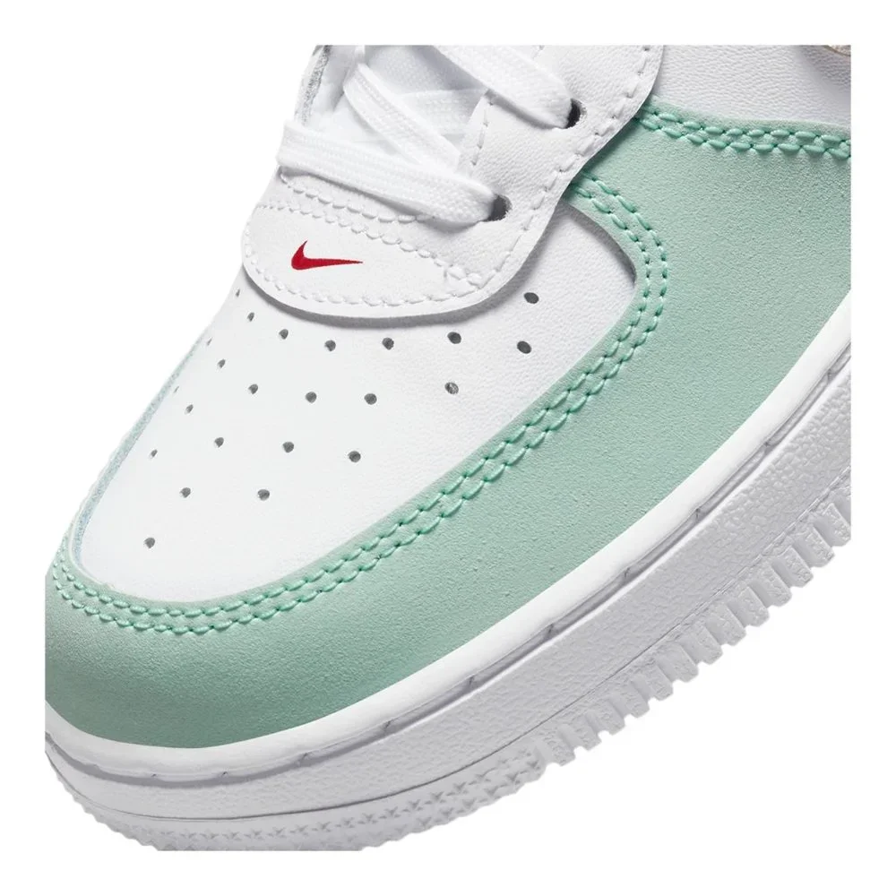 Nike Air Force 1 Low LV8 PS Shoes Sneakers DX3728-100 White Kids - Picture 6 of 10